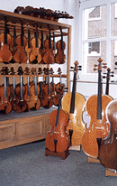 Geigenbau Stengel in Münster, diverse Saiteninstrumente
